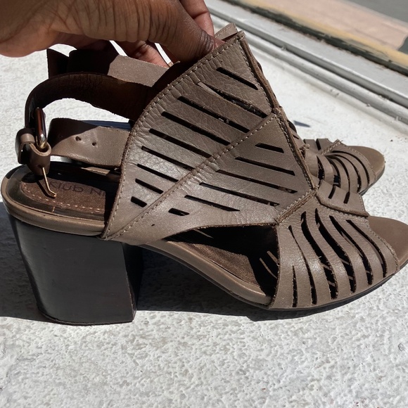 Klub Nico Khaki tan leather sandals - Picture 7 of 7